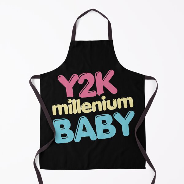 Item preview, Y2K Millennium Baby Retro Bubble Letter Nostalgia Design designed and sold by HYPNK.