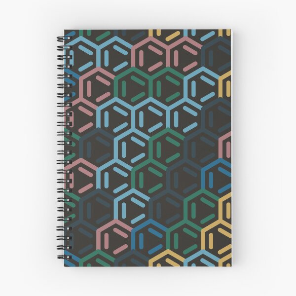 Item preview, Benzene Ring Abstract Geometric Pattern Rain designed and sold by TexSta.