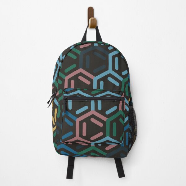 Item preview, Benzene Ring Abstract Geometric Pattern Rain designed and sold by TexSta.