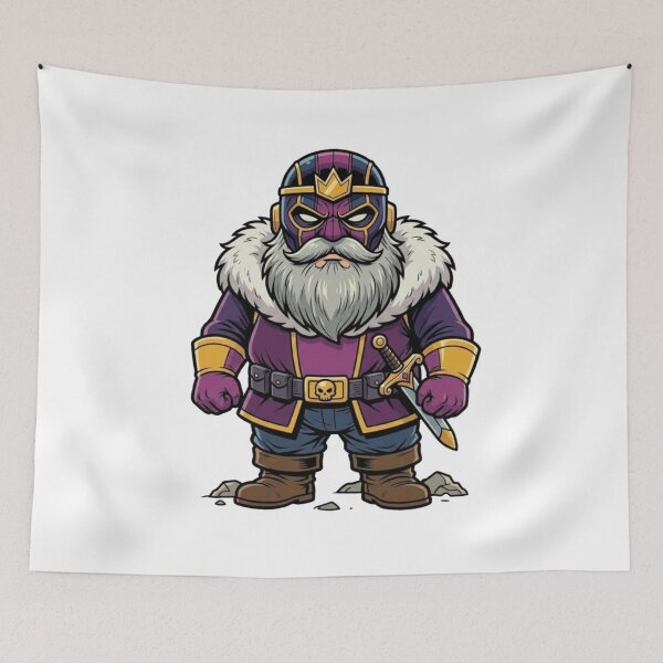 Item preview, Mastermind Baron Zemo Garden Gnome designed and sold by Bad-Decisions-Designs.
