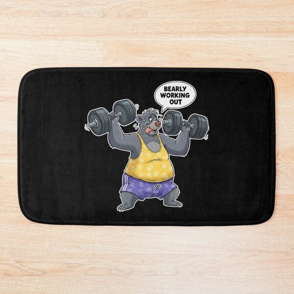 Item preview, Baloo Workout Cartoon  designed and sold by MahmoudTV541.