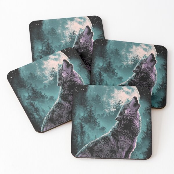 Item preview, Howl Under Cyan Moonlight designed and sold by Venon28.