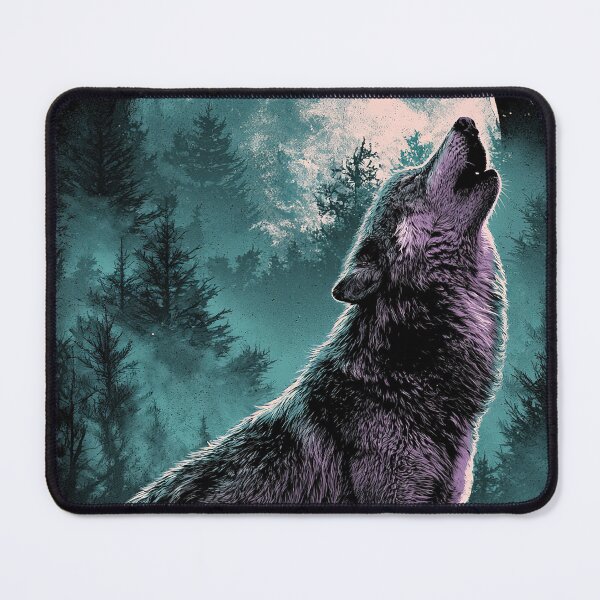 Item preview, Howl Under Cyan Moonlight designed and sold by Venon28.