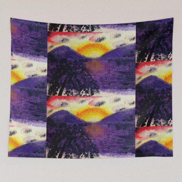 Item preview, Purple Lakeside View designed and sold by Aquamarineelle.