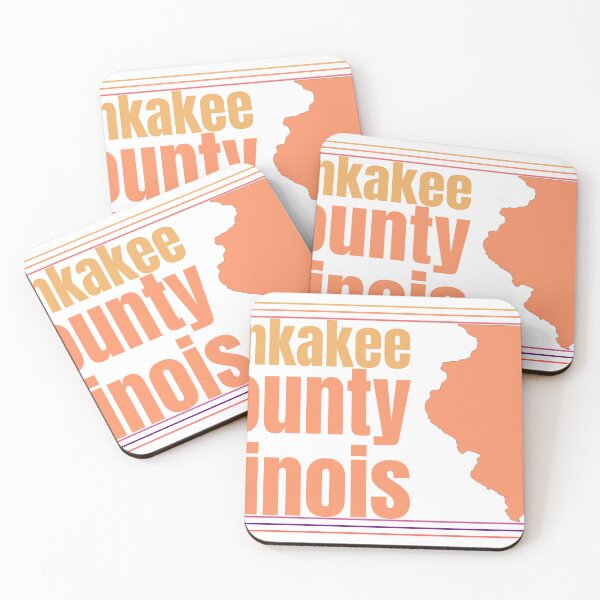 Item preview, Kankakee County Illinois Highlighted on State Map designed and sold by TheIconSmith.