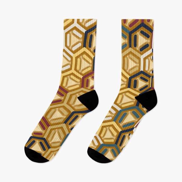Item preview, Benzene Ring Abstract Geometric Pattern Classic designed and sold by TexSta.