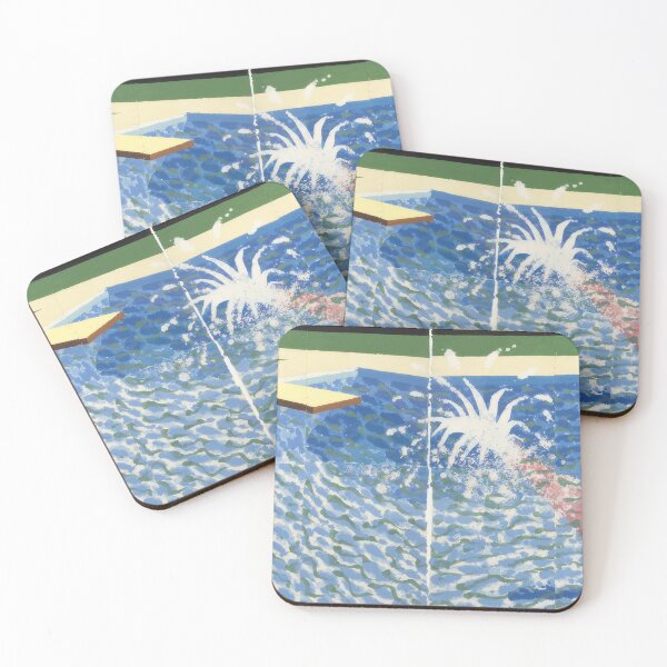 Item preview, David Hockney abstract, David Hockney art, David Hockney artist, David Hockney artwork, David Hockney beach, David Hockney blue, David Hockney brushstrokes designed and sold by Russemar.