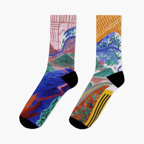 Item preview, David Hockney abstract, David Hockney art, David Hockney artist, David Hockney artwork, David Hockney beach, David Hockney blue, David Hockney brushstrokes designed and sold by Russemar.
