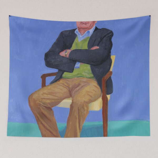 Item preview, David Hockney abstract, David Hockney art, David Hockney artist, David Hockney artwork, David Hockney beach, David Hockney blue, David Hockney brushstrokes designed and sold by Russemar.