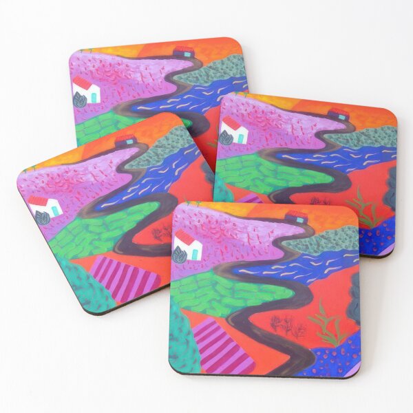 Item preview, David Hockney abstract, David Hockney art, David Hockney artist, David Hockney artwork, David Hockney beach, David Hockney blue, David Hockney brushstrokes designed and sold by Russemar.