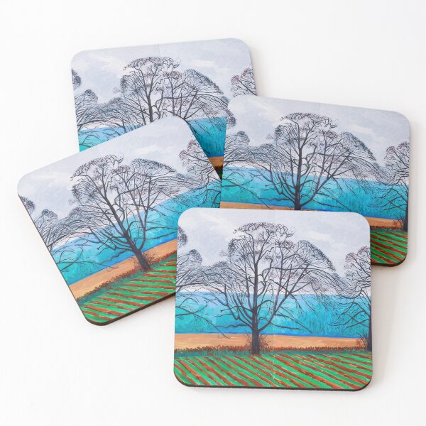 Item preview, David Hockney abstract, David Hockney art, David Hockney artist, David Hockney artwork, David Hockney beach, David Hockney blue, David Hockney brushstrokes designed and sold by Russemar.