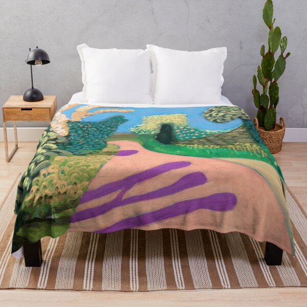 Item preview, David Hockney abstract, David Hockney art, David Hockney artist, David Hockney artwork, David Hockney beach, David Hockney blue, David Hockney brushstrokes designed and sold by Russemar.
