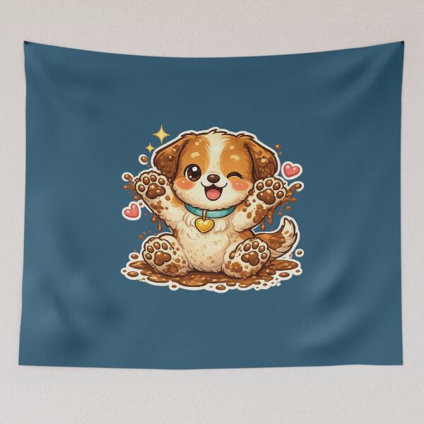 Item preview, Cute Lucky Calico Cat Waving Paw Kawaii Illustration designed and sold by CreativeADB7.