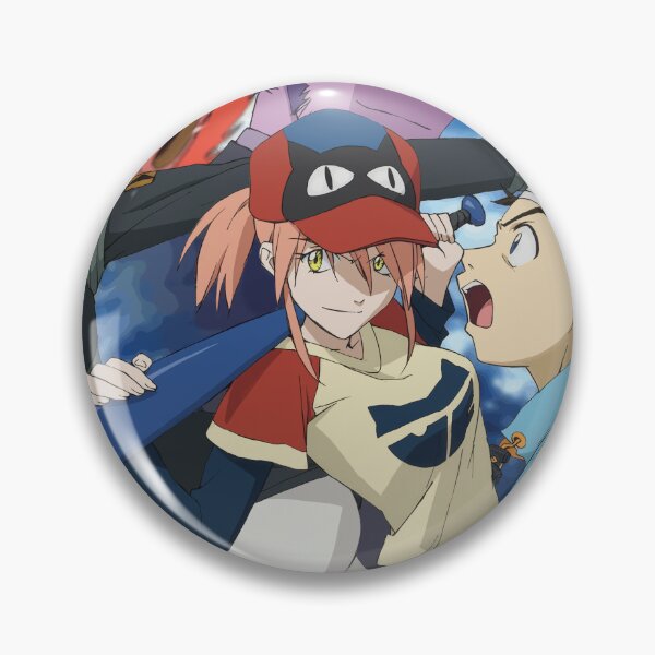 Item preview, FLCL (The FLCL Archives) Illustration designed and sold by Fire TheMann.