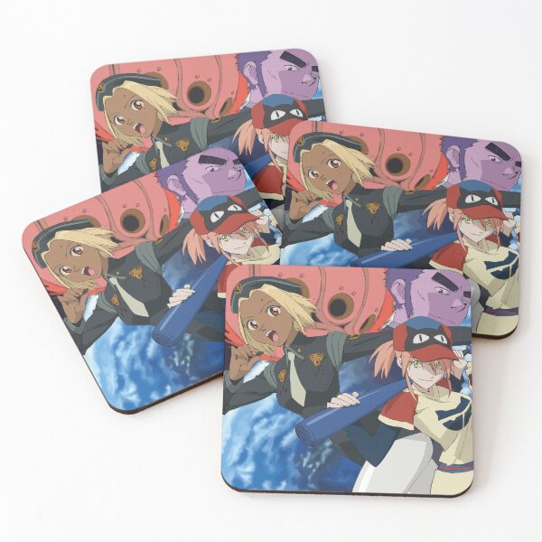 Item preview, FLCL (The FLCL Archives) Illustration designed and sold by Fire TheMann.