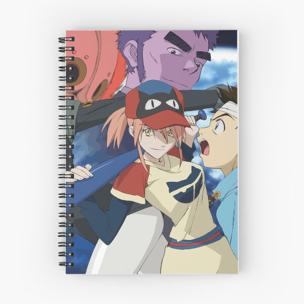 Item preview, FLCL (The FLCL Archives) Illustration designed and sold by Fire TheMann.