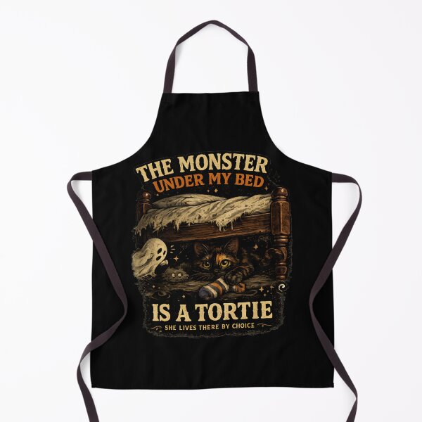 Item preview, The Monster Under My Bed Is A Tortie Halloween Cat Design designed and sold by Martin's_Design.