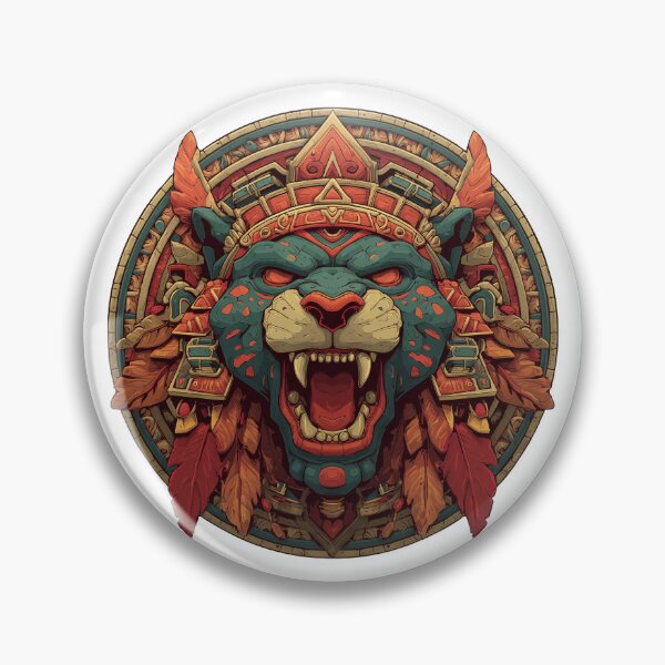 Item preview, Aztec Panther amblem designed and sold by robyeyedropy.
