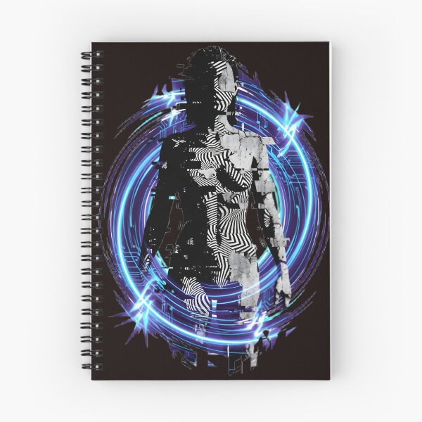 Item preview, Glitched Synthetic Human – Abstract AI Cyberpunk Digital Portrait designed and sold by UniqYou.