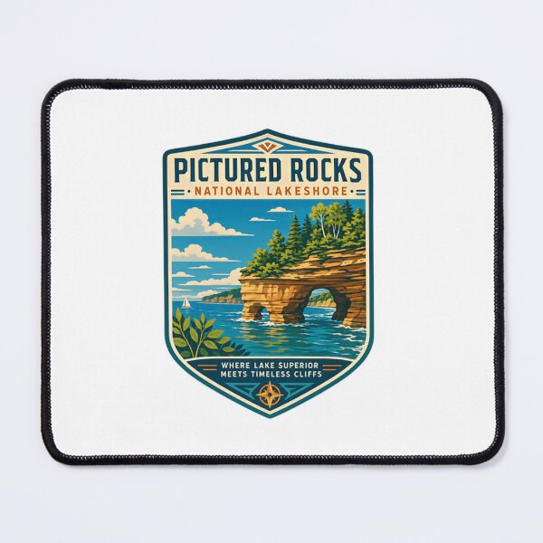 Item preview, Pictured Rocks National Lakeshore Michigan Lake Superior Travel designed and sold by Simsimah26Parks.