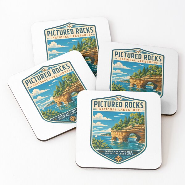 Item preview, Pictured Rocks National Lakeshore Michigan Lake Superior Travel designed and sold by Simsimah26Parks.