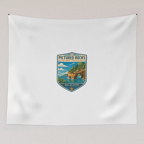 Item preview, Pictured Rocks National Lakeshore Michigan Lake Superior Travel designed and sold by Simsimah26Parks.