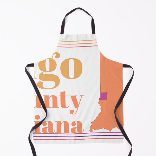 Item preview, Vigo County Indiana Highlighted on State Map designed and sold by TheIconSmith.