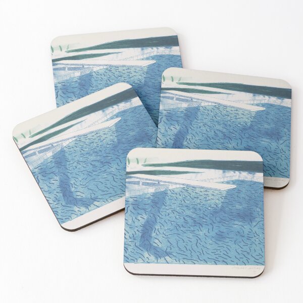 Item preview, David Hockney abstract, David Hockney art, David Hockney artist, David Hockney artwork, David Hockney beach, David Hockney blue, David Hockney brushstrokes designed and sold by Russemar.