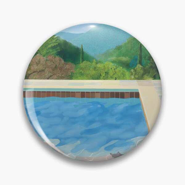 Item preview, David Hockney - the pool designed and sold by Russemar.