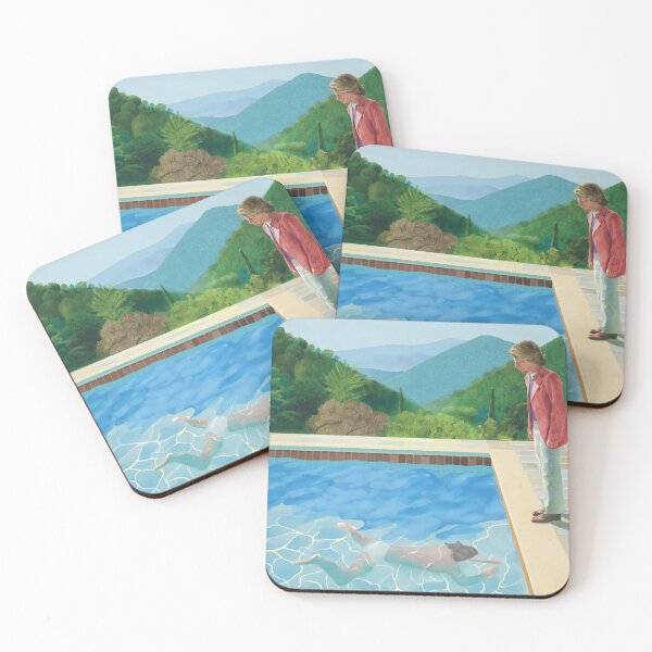 Item preview, David Hockney - the pool designed and sold by Russemar.