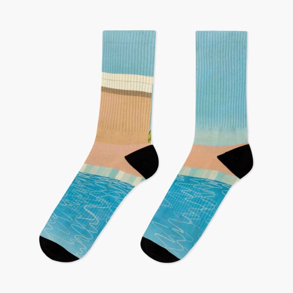 Item preview, David Hockney abstract, David Hockney art, David Hockney artist, David Hockney artwork, David Hockney beach, David Hockney blue, David Hockney brushstrokes designed and sold by Russemar.