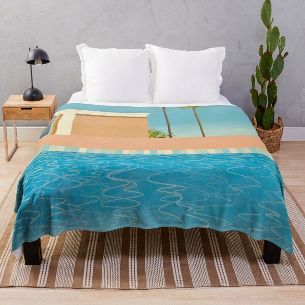 Item preview, David Hockney abstract, David Hockney art, David Hockney artist, David Hockney artwork, David Hockney beach, David Hockney blue, David Hockney brushstrokes designed and sold by Russemar.