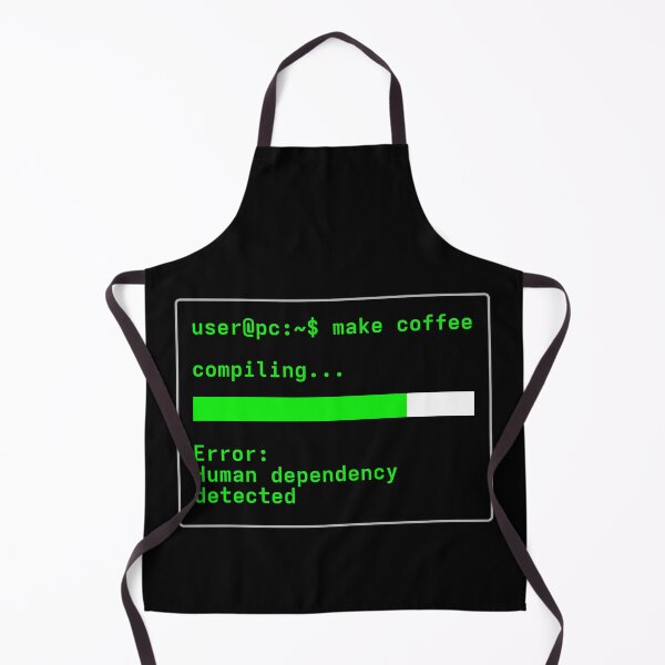 Item preview, Make coffee - compiling... error: human dependency detected designed and sold by LittleGreyMan2026.