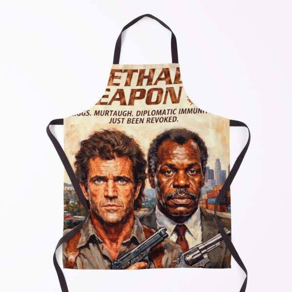 Item preview, Lethal Weapon 2 Buddy Cop Fine Art Tribute designed and sold by Art's Diner.