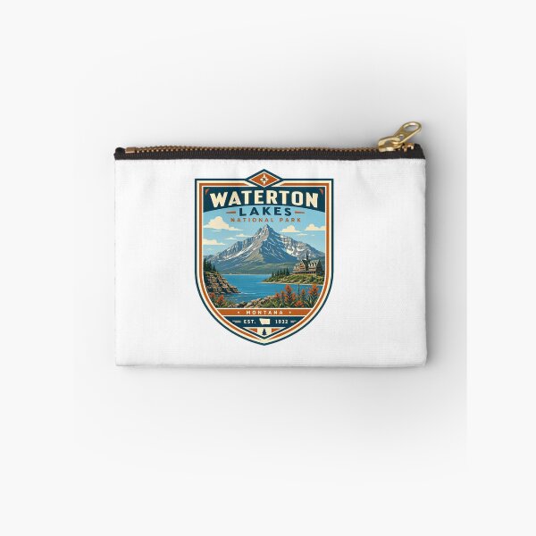 Item preview, Waterton Lakes National Park Montana Travel Souvenir National Parks Hiking Adventure designed and sold by Simsimah26Parks.