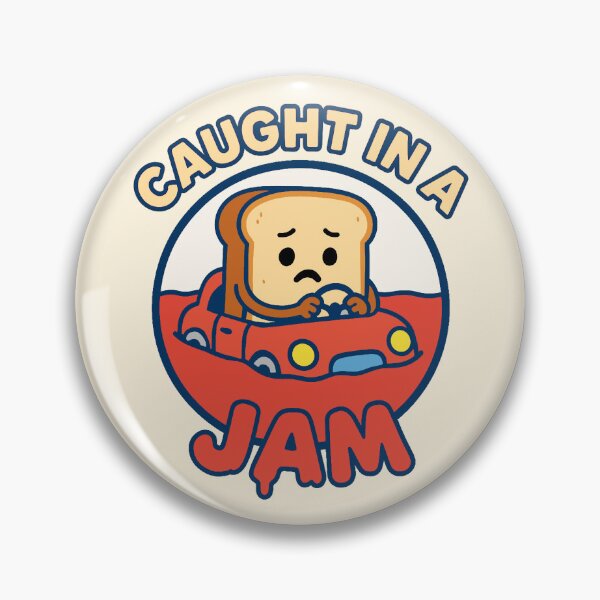 Item preview, Caught in a Jam - Embroiled Toast designed and sold by Regal Rev.