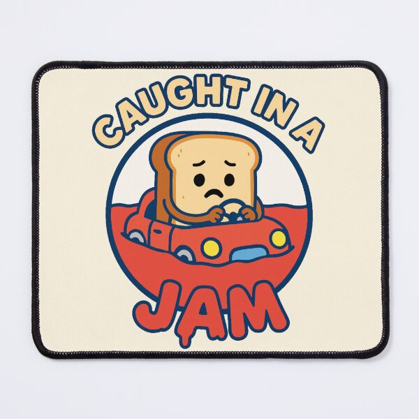 Item preview, Caught in a Jam - Embroiled Toast designed and sold by Regal Rev.
