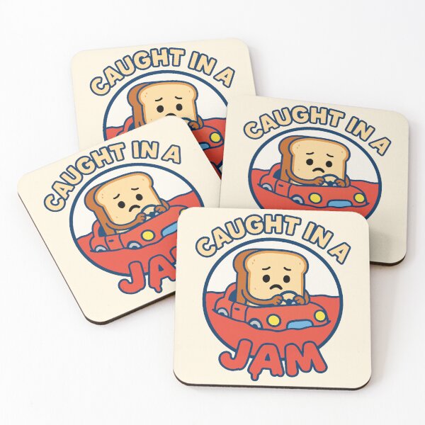 Item preview, Caught in a Jam - Embroiled Toast designed and sold by Regal Rev.