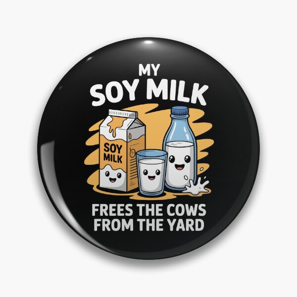 Item preview, MY SOY MILK FREES THE COWS FROM THE YARD designed and sold by jkrphoto.