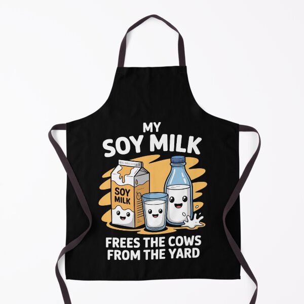 Item preview, MY SOY MILK FREES THE COWS FROM THE YARD designed and sold by jkrphoto.
