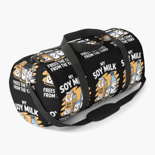 Item preview, MY SOY MILK FREES THE COWS FROM THE YARD designed and sold by jkrphoto.