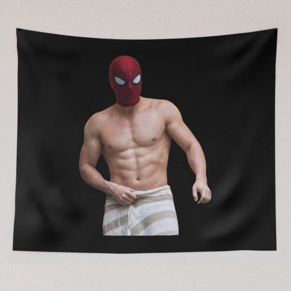 Item preview, Spidey Shirtless - Spider Man Brand New Day designed and sold by RawoMimi.