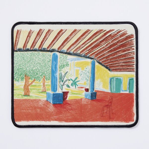 Item preview, David Hockney abstract, David Hockney art, David Hockney artist, David Hockney artwork, David Hockney beach, David Hockney blue, David Hockney brushstrokes designed and sold by Russemar.