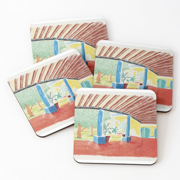 Item preview, David Hockney abstract, David Hockney art, David Hockney artist, David Hockney artwork, David Hockney beach, David Hockney blue, David Hockney brushstrokes designed and sold by Russemar.