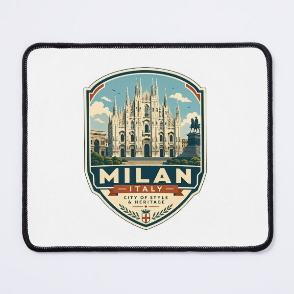 Item preview, Milan Italy City Of Style & Heritage Italian Travel Souvenir designed and sold by Simsimah26Parks.