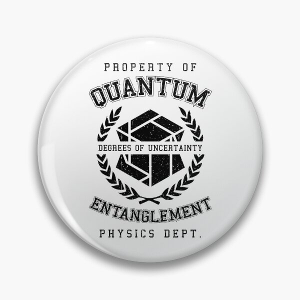 Item preview, Quantum Entanglement Funny Vintage Physics Varsity Science designed and sold by GrandeDuc.