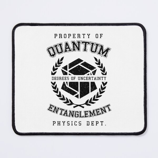 Item preview, Quantum Entanglement Funny Vintage Physics Varsity Science designed and sold by GrandeDuc.
