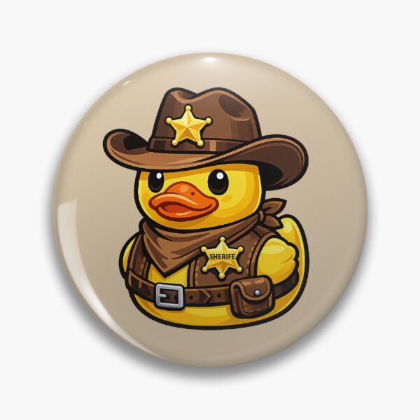 Item preview, Duck Sheriff designed and sold by BROHLine Studio.