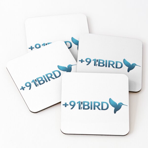 Item preview, +91BIRD First Logo (Yokohama Blue) designed and sold by Plus91BIRD.