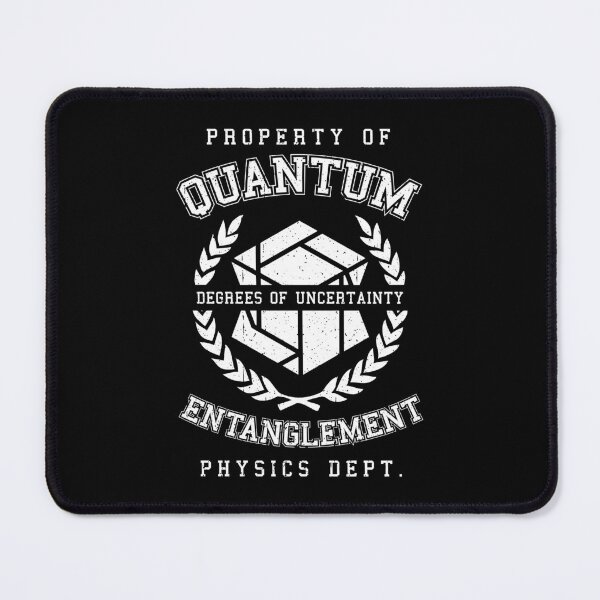Item preview, Quantum Entanglement Funny Vintage Physics Varsity Science designed and sold by GrandeDuc.